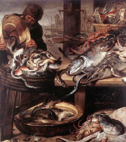 SNYDERS, Frans The Fishmonger Spain oil painting art